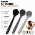 ZAMLIX Silvèra™ 3-Piece Long-Handle Bath & Body Care Set