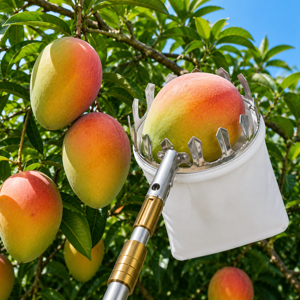 Premium Fruit Picking Tool Set – No Ladder Needed!